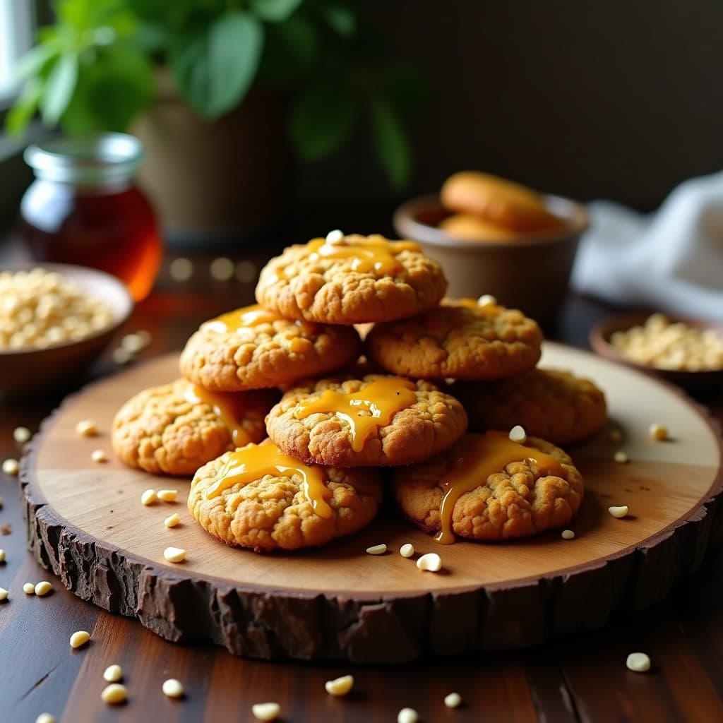 Galletas de Quinoa y Semillas de Calabaza con Sirop de Arce: Snack Energético Keto