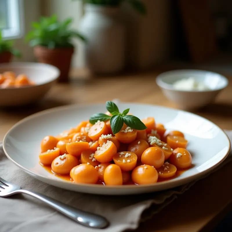 Gnocchi de Boniato y Queso de Cabra: Receta Italiana Sin Gluten con Toque Mediterráneo