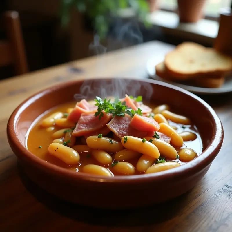 Habas con Jamón Serrano: Plato Tradicional Andaluz en Olla Exprés