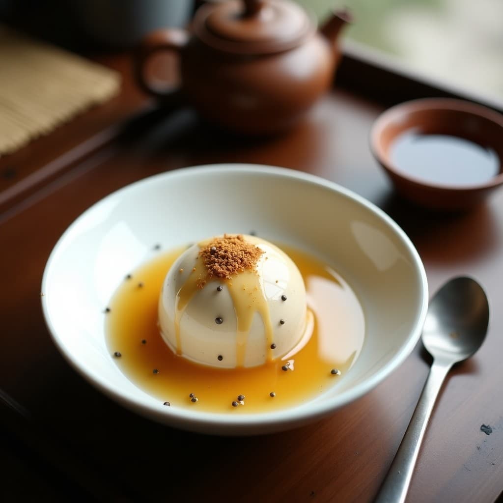 Helado de Té de Barley y Miel de Eucalipto: Postre Coreano Antibacteriano
