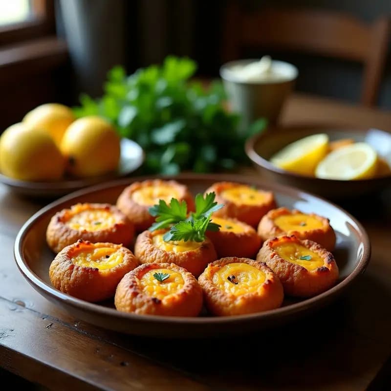 Kibbeh de Calabaza y Queso Feta al Horno: Receta Siria Vegana y Sin Fritura