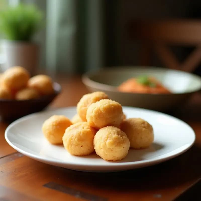 Klepon Indonesio con Coco y Azúcar de Palma: Bolas de Arroz Dulces en 20 Minutos