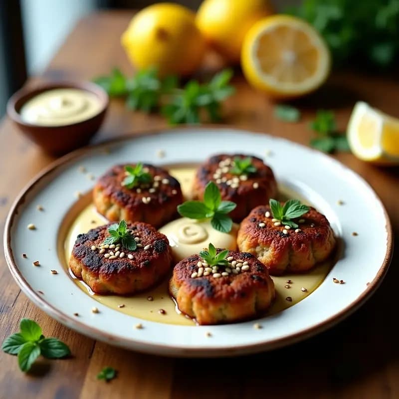 Kofta de Cordero con Salsa de Tahini: Receta Libanesa al Grill y Alta en Proteína