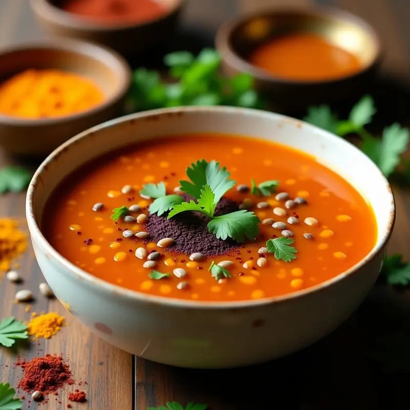 Lentil Soup con Kokum y Cilantro: Sopa India Ayurvédica y Sin Gluten en 20 Minutos