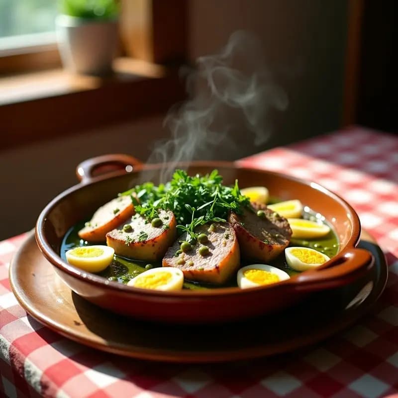 Lomo de Cerdo en Salsa Verde con Patatas: Receta Tradicional de la Abuela