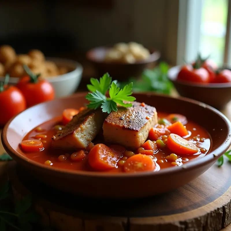 Magro con Tomate Casero: Receta de Carne Tradicional y Sabrosa en Olla Rápida