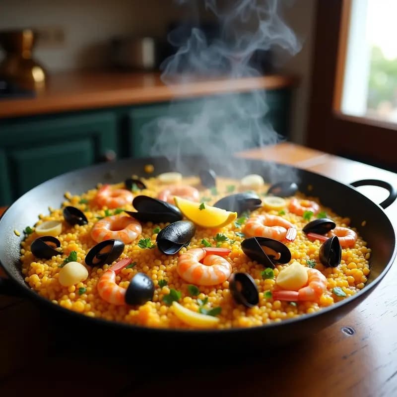 Paella de Marisco Valencia: Receta Auténtica en Paellera con Toque Professional