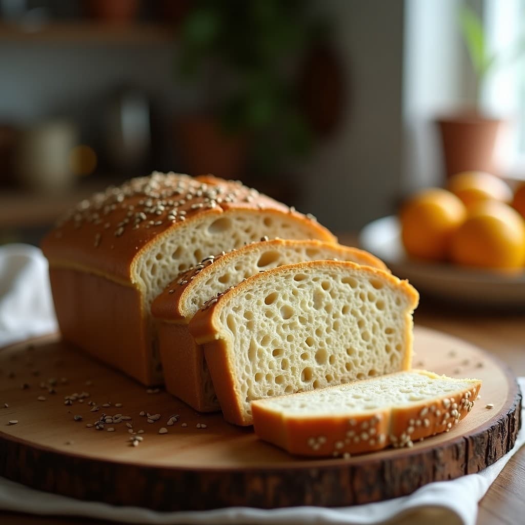 Pan de Molde de Harina de Guisante y Semillas de Cáñamo: Receta Keto en Panificadora con Omega-3