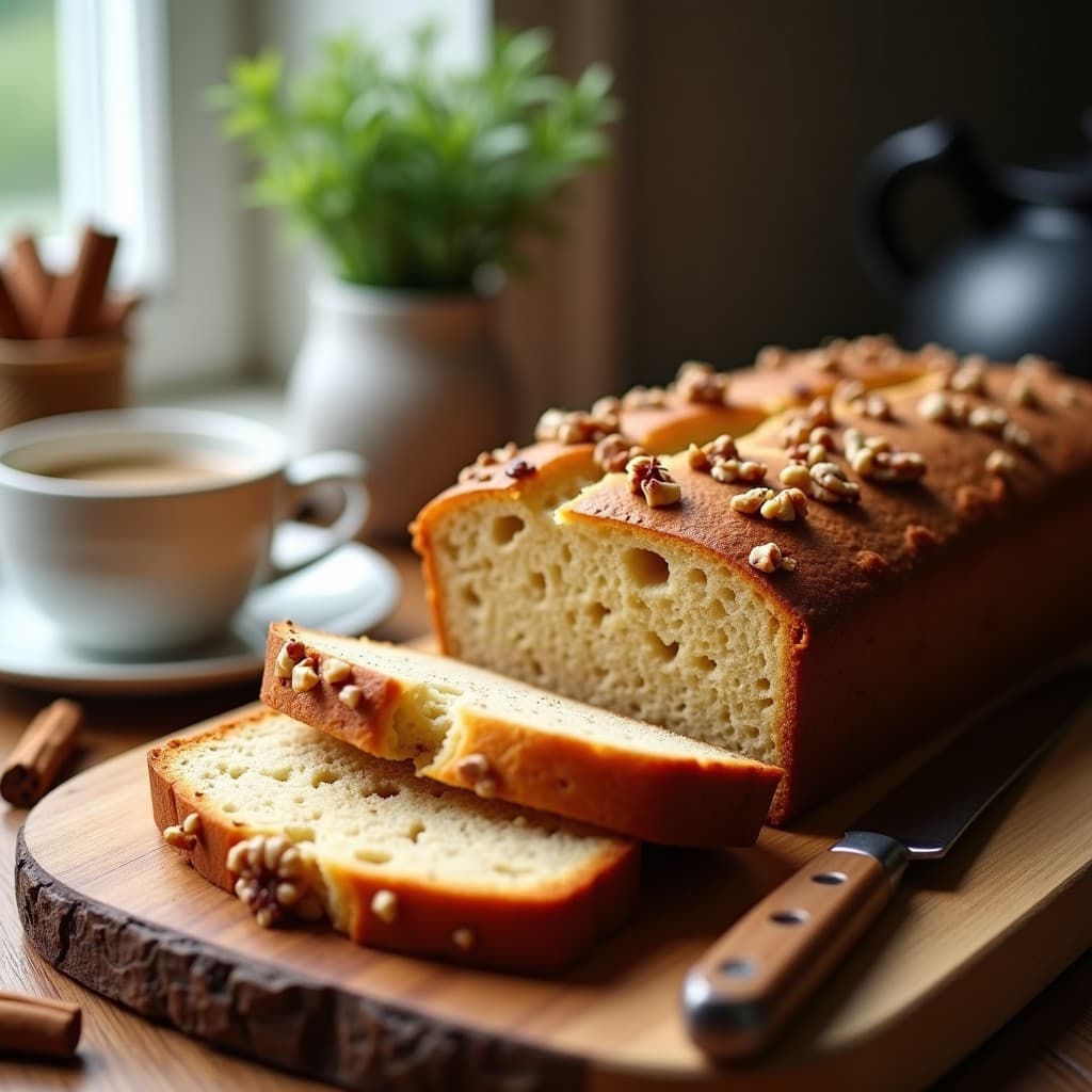 Pan de Plátano y Canela con Chopped Nuts: Desayuno Keto en Thermomix