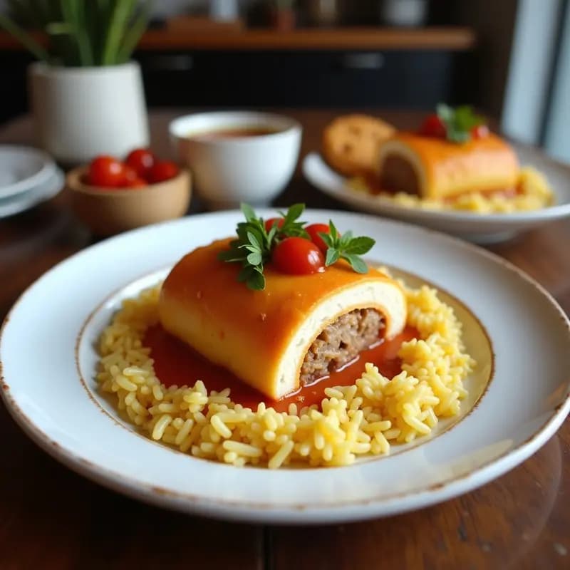 Pavo Relleno de Arroz Salvaje y Arándanos: Receta Americana Festiva Sin Gluten