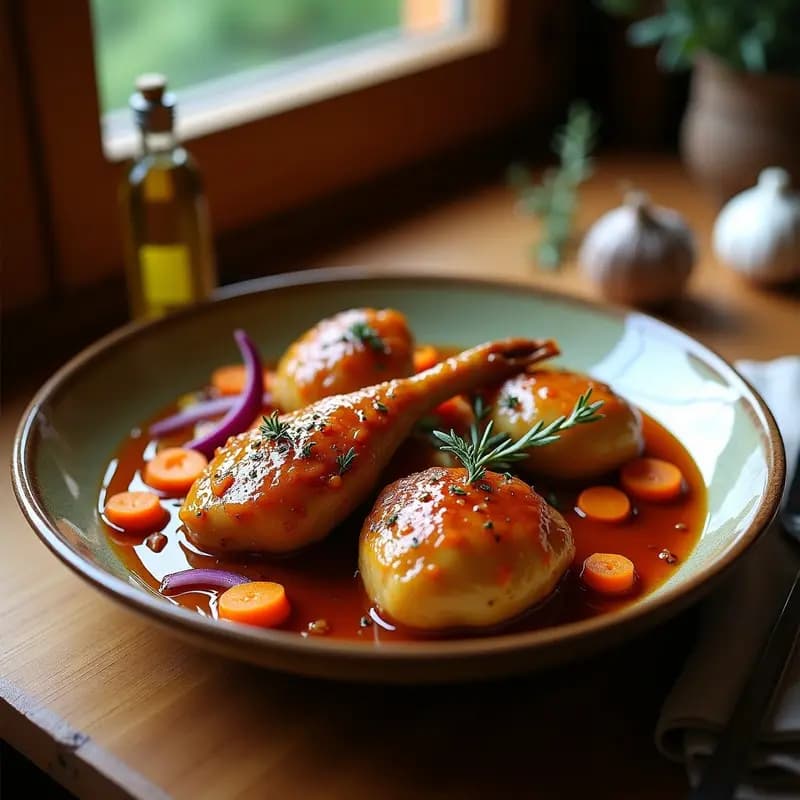 Perdiz Escabechada con Vinagre de Jerez y Pimentón: Receta de Caza Española para Tupper