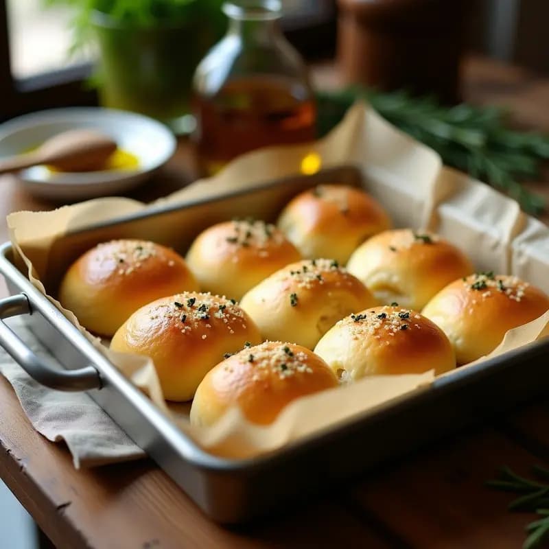 Pnão de Queijo con Queso Parmesano y Hierbas Provenzales: Pan Brasileño Sin Gluten en 15 Minutos