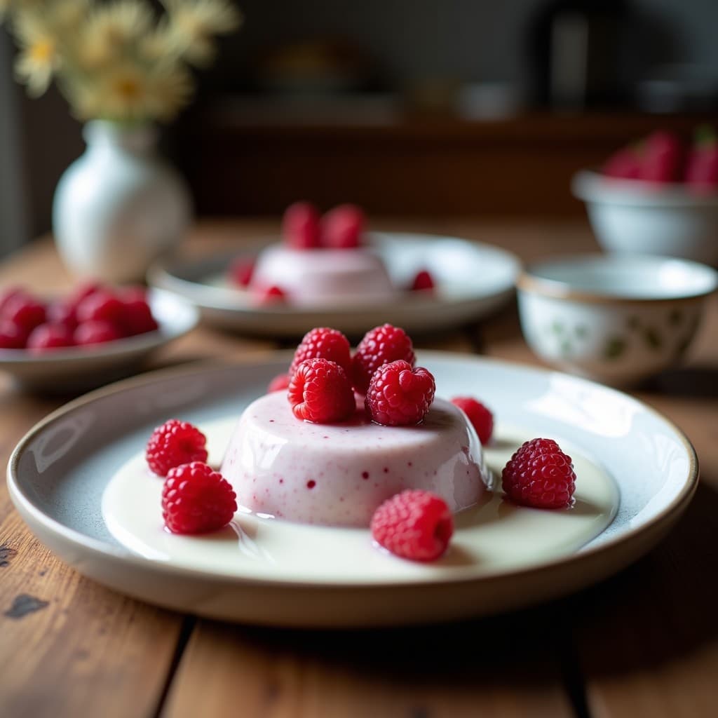 Puden de Chía con Leche de Coco y Frambuesas: Postre Sin Azúcar y Sin Lácteos