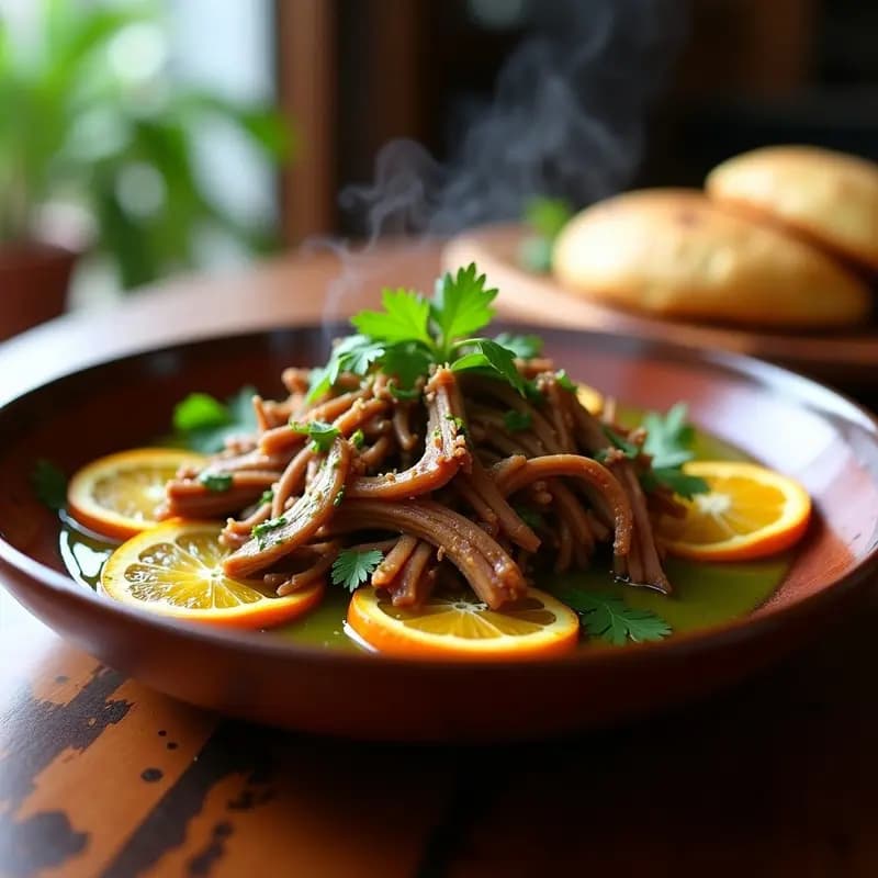 Pulled Pork al Estilo Cubano con Mojo Criollo: Receta en Olla Lenta