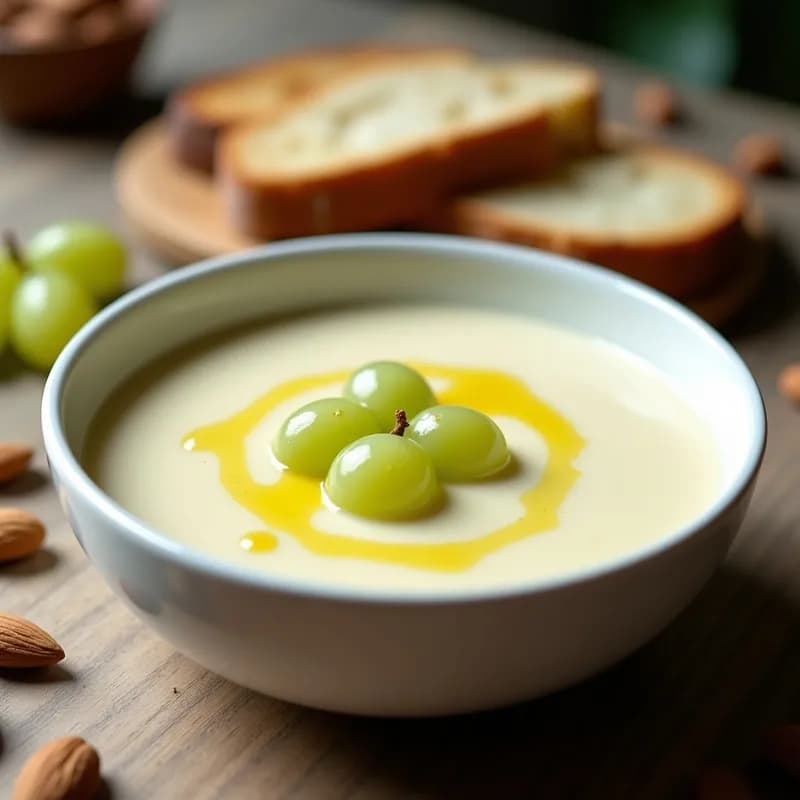 Sopa de Ajo Blanco Cordobés: Receta en Thermomix Sin Cocción y Ultracremosa