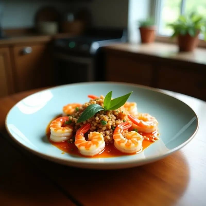 Sopa de Tom Yum con Camarones de Konjac: Receta Tailandesa Keto y Depurativa