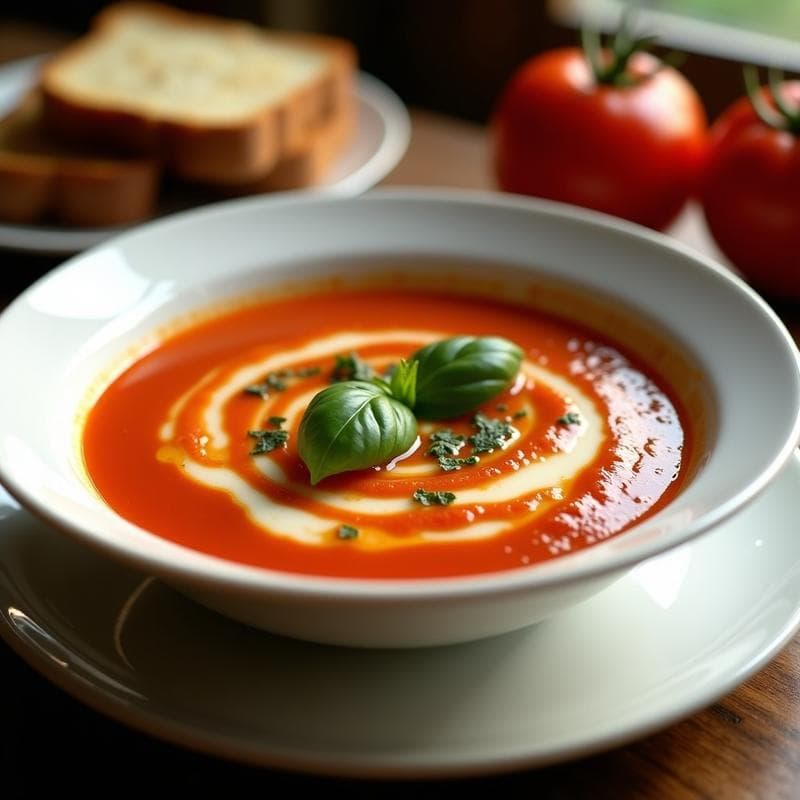 Sopa de Tomate Ahumado y Queso de Anacardos: Receta Vegana en Thermomix y Cremosa