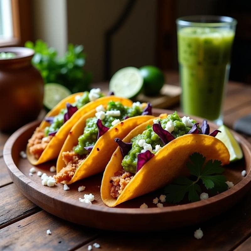 Tacos de Chicharrón de Hobbit y Salsa Verde: Receta de Fantasía Crujiente en Airfryer