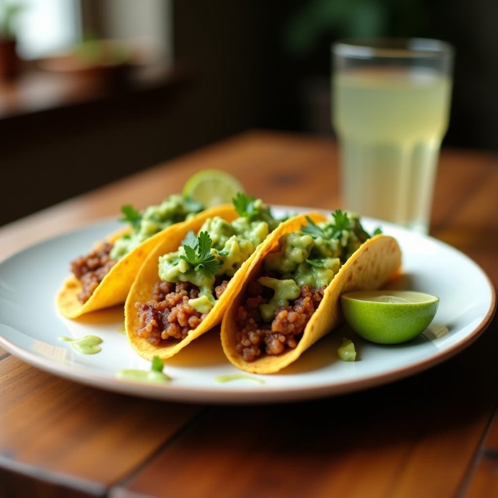Tacos de Corazón de Alcachofa con Salsa Verde de Aguacate: Receta Mexicana Keto y Sin Carbohidratos