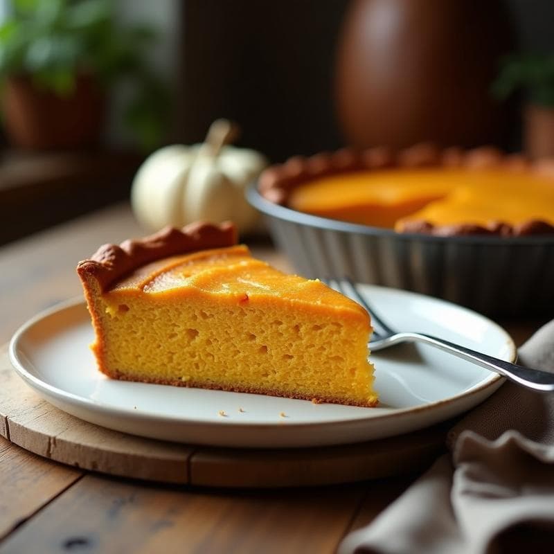 Tarta de Calabaza y Azúcar Moreno Sin Harina: Receta Keto Fácil y Esponjosa