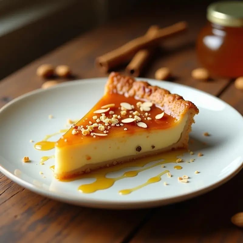 Tarta de Frangollo Canario con Miel de Palma: Postre Tradicional Sin Horno y Energético