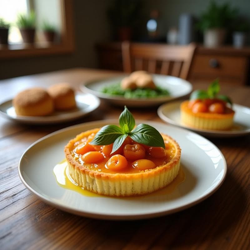 Tarta Salada de Espinaca y Hongos Ostra: Receta en Thermomix con Base Crujiente en 30 Minutos