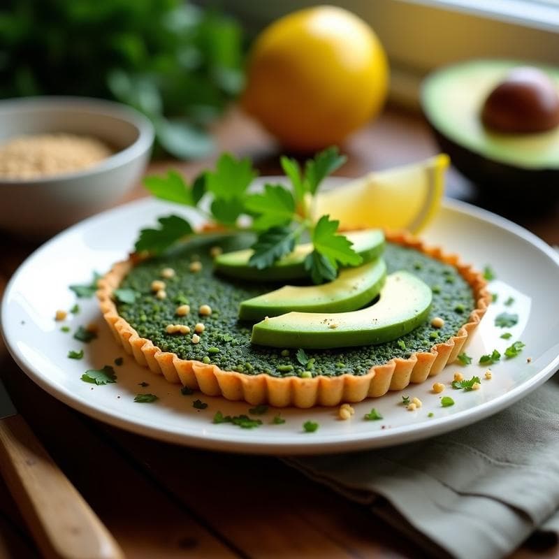 Tartaleta de Quinoa y Alga Espirulina: Receta Vegana y Alta en Proteína en Airfryer
