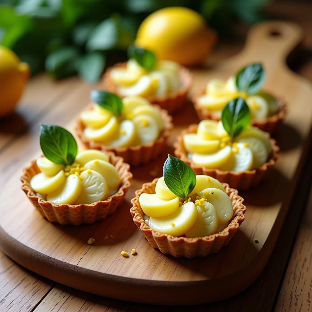 Tartaletas de Alcachofa y Queso de Anacardos con Vinagreta de Limón: Entrante Vegano Gourmet