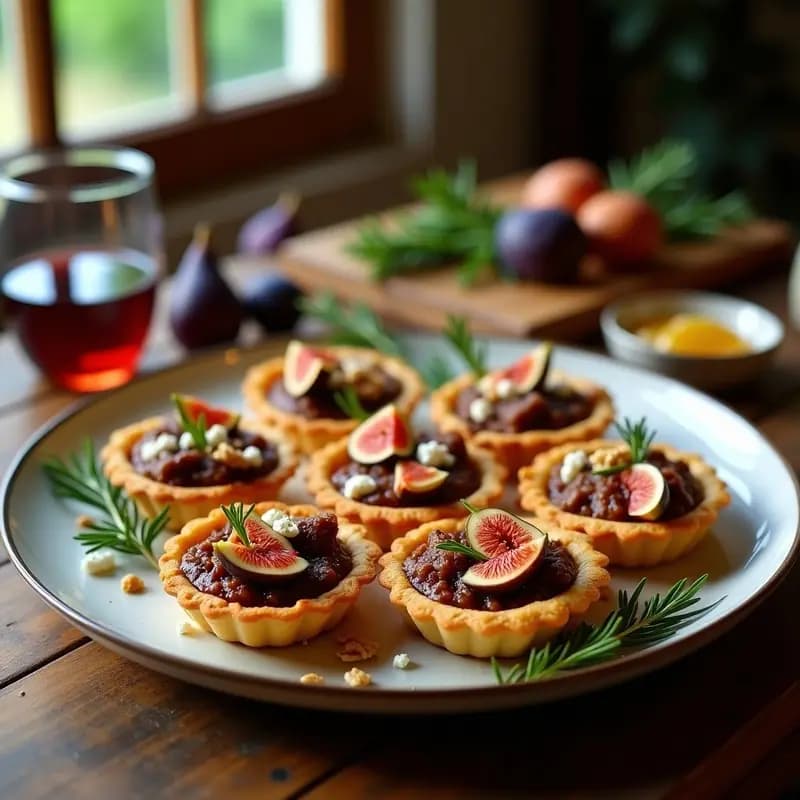 Tartaletas de Cordero con Higos y Miel: Receta Gourmet Fácil para Sorprender