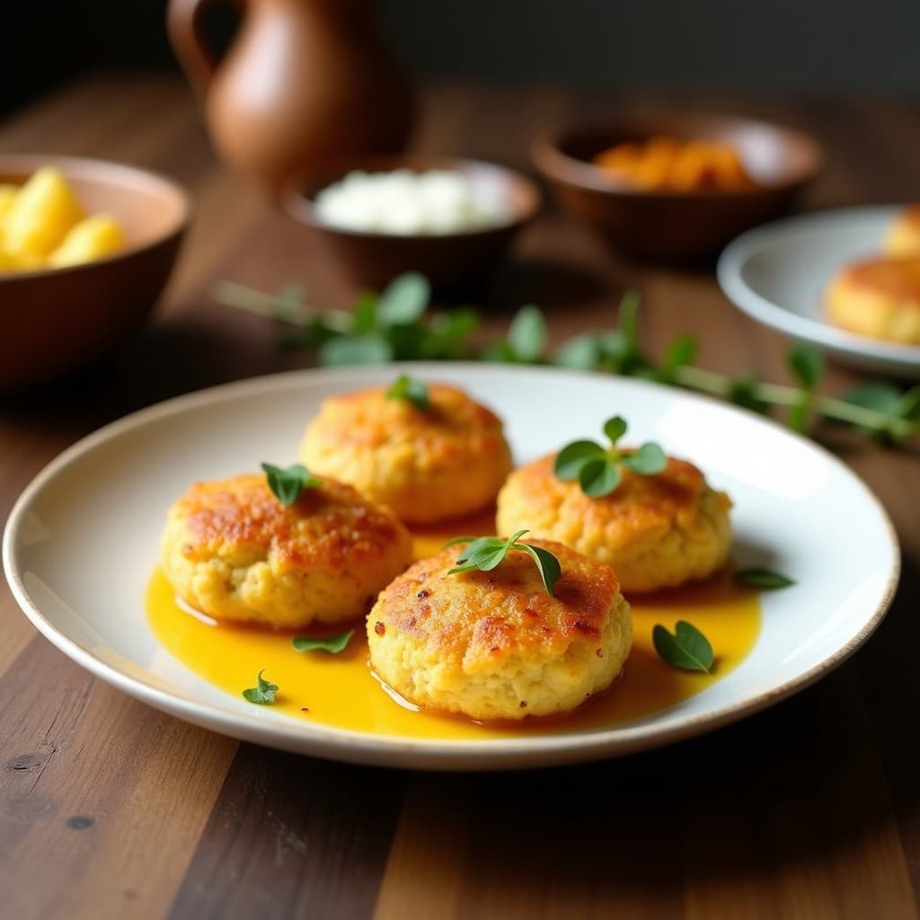 Tartaletas de Harina de Coco con Relleno de Curry de Coliflor: Receta tailandesa Sin Gluten