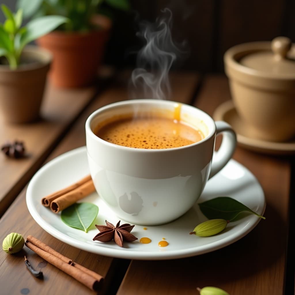 Té Chai con Hierbas Andinas y Miel de Ab Dentro: Bebida Reconfortante Sin Cafeína