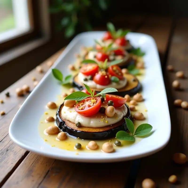 Tonnato de Berenjena y Atún en Escabeche: Receta Italiana Sin Lácteos