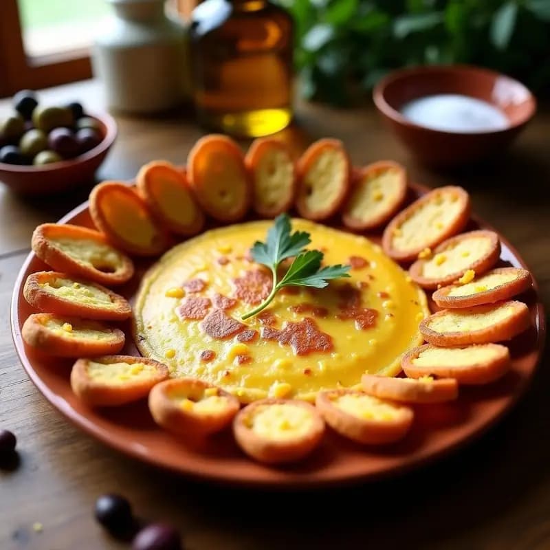 Tortilla Española con Vehículos y Mandolina: Receta Tradicional Crujiente en 30 Minutos