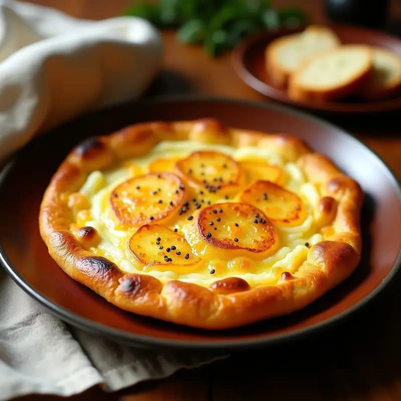 Tortilla Española de Yuca: Receta Sin Gluten con Exterior Crujiente y Centro Cremoso