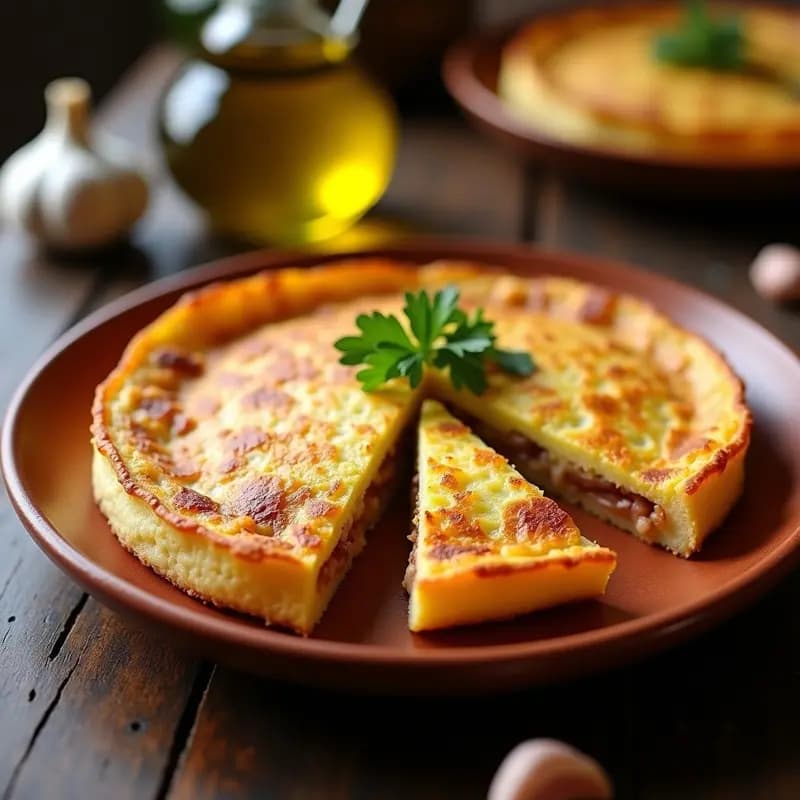 Tortilla de Patata Ajada en Thermomix: Receta Crujiente y Jugosa en 25 Minutos