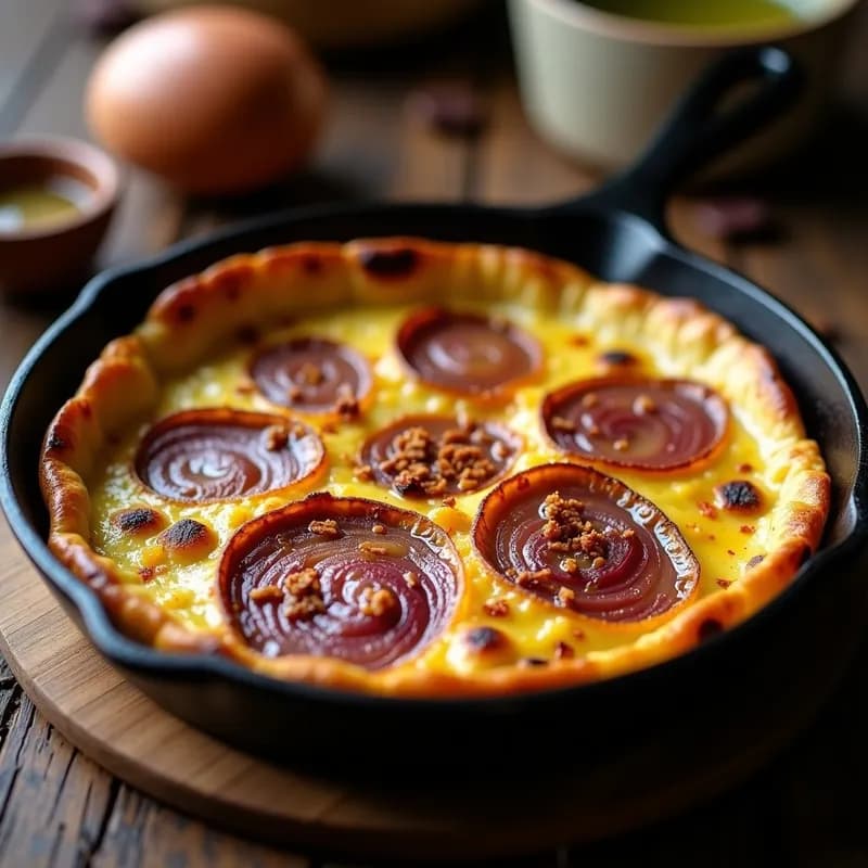 Tortilla de Patata y Cebolla Ahumada: Receta en Olla Lenta con Toque a Leña en 4 Horas