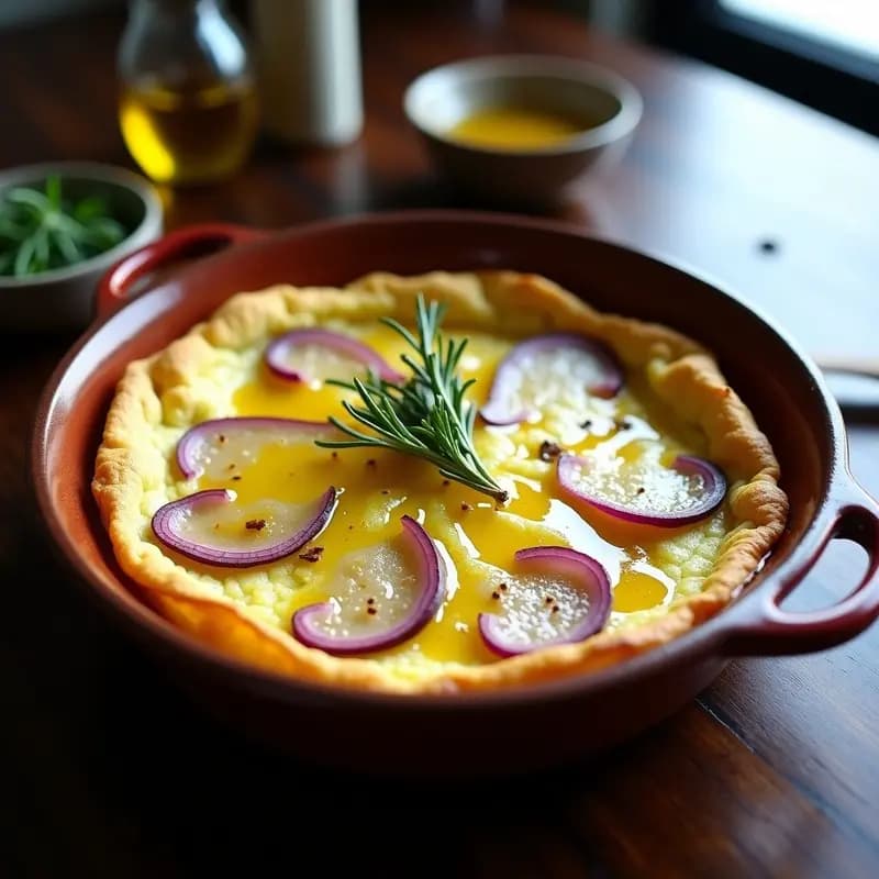 Tortilla de Patatas Trufada al Horno: Receta Fácil y Gourmet sin Voltear