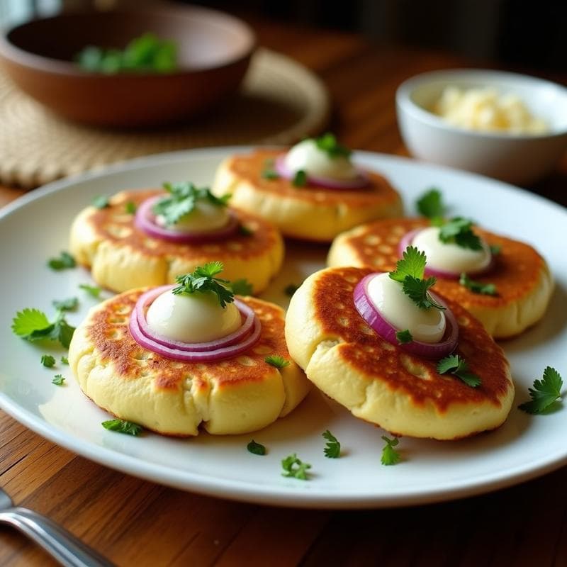 Tortitas de Arepa de Yuca Rellena de Queso Fresco: Receta Sin Gluten en 20 Minutos