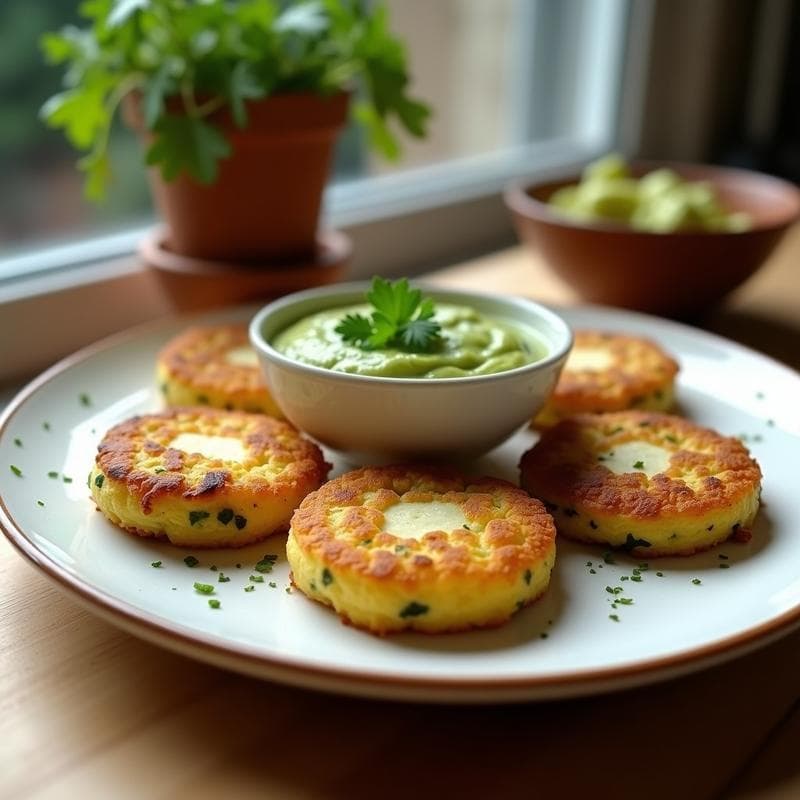 Tortitas de Calabacín y Queso de Castañas: Receta Sin Gluten y Sin Lácteos en Sartén