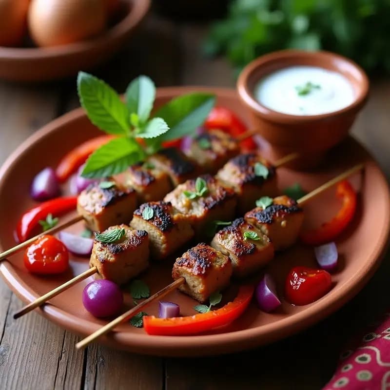 Urfa Kebab de Cordero con Pimentón de Alepo: Receta Turca en Brochetas al Horno