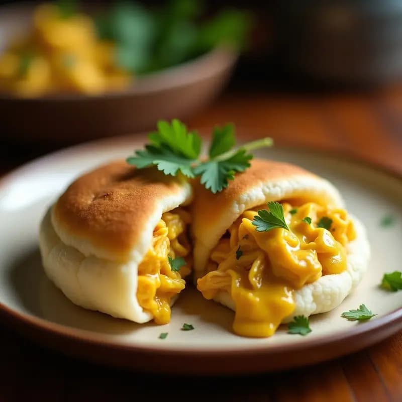 Arepas de Yuca Rellena de Pollo al Estilo Colombiano: Receta Sin Gluten y Alta en Proteínas