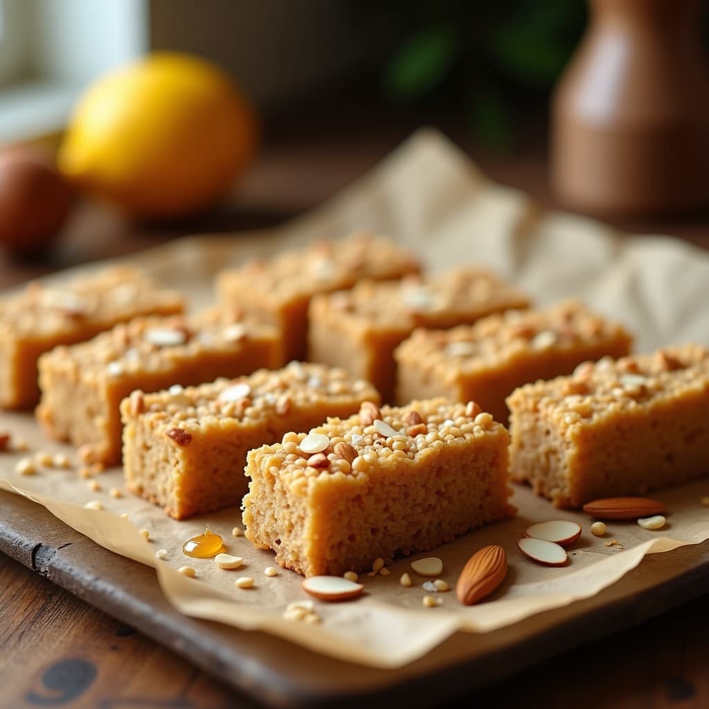 Barritas de Proteína de Grillos y Miel con Semillas de Lino: Snack Keto y Alto en Proteína