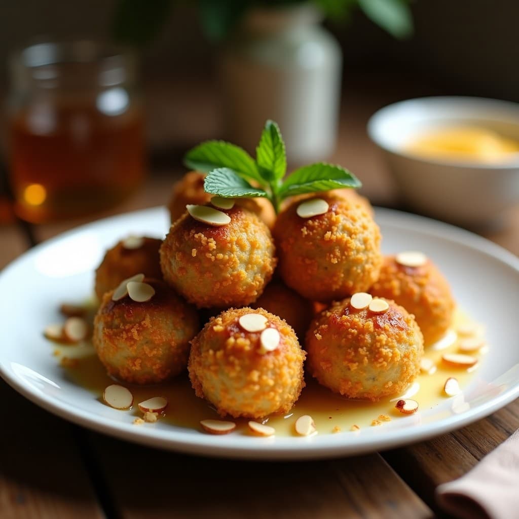 Bolitas de Queso de Cabra y Higos con Nuez Moscada: Entrante Gourmet en Airfryer en 12 Minutos