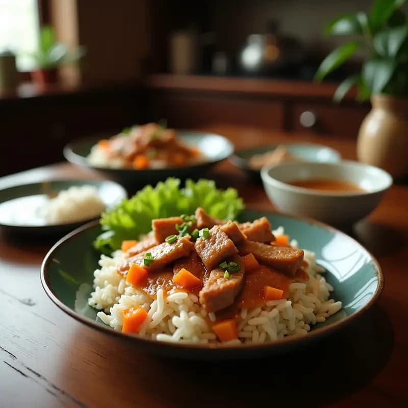 Bubur Ayam con Pollo y Jengibre: Receta Indonesa Reconfortante