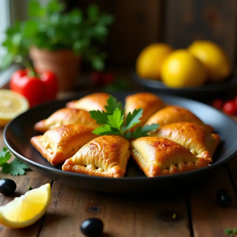 Empanadas de Masa de Mandioca Rellenas de Soya Texturizada: Receta Brasileña Vegana y Sin Gluten