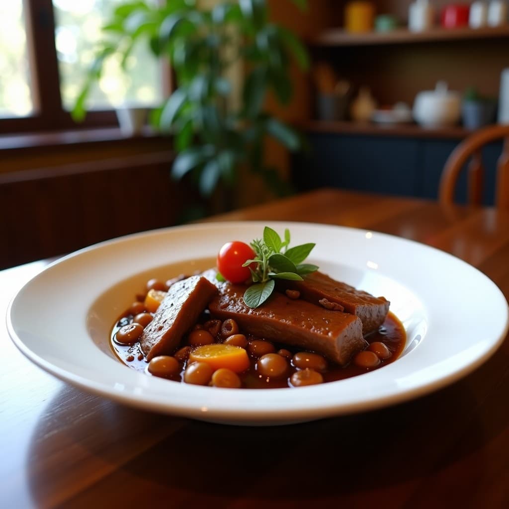 Estofado de Rabo de Torro con Café y Especias: Receta Cubana en Olla Express Reconfortante