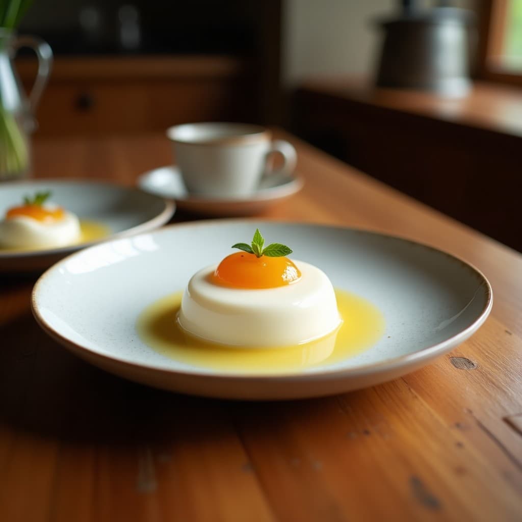 Gelatina de Agua de coco y Rhodiola: Postre Antiestrés Sin Azúcar en Thermomix
