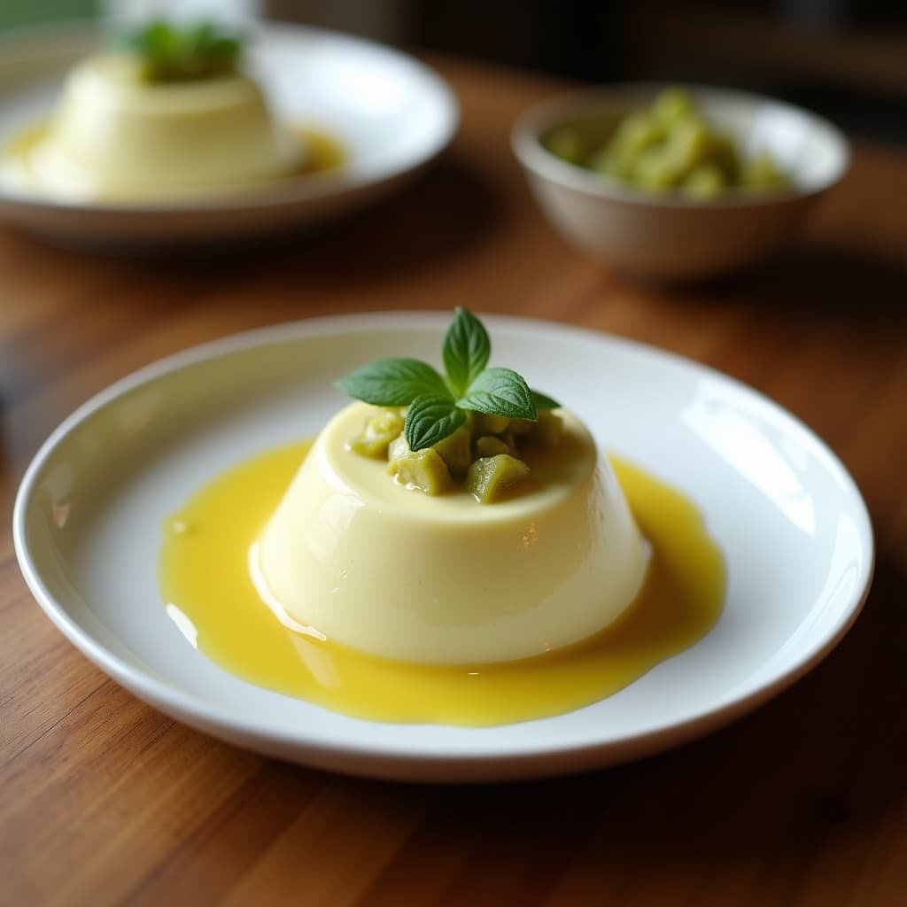 Pudín de Chayote y Coco: Postre Sin Horno y Bajo en Carbohidratos con Toque Caribeño