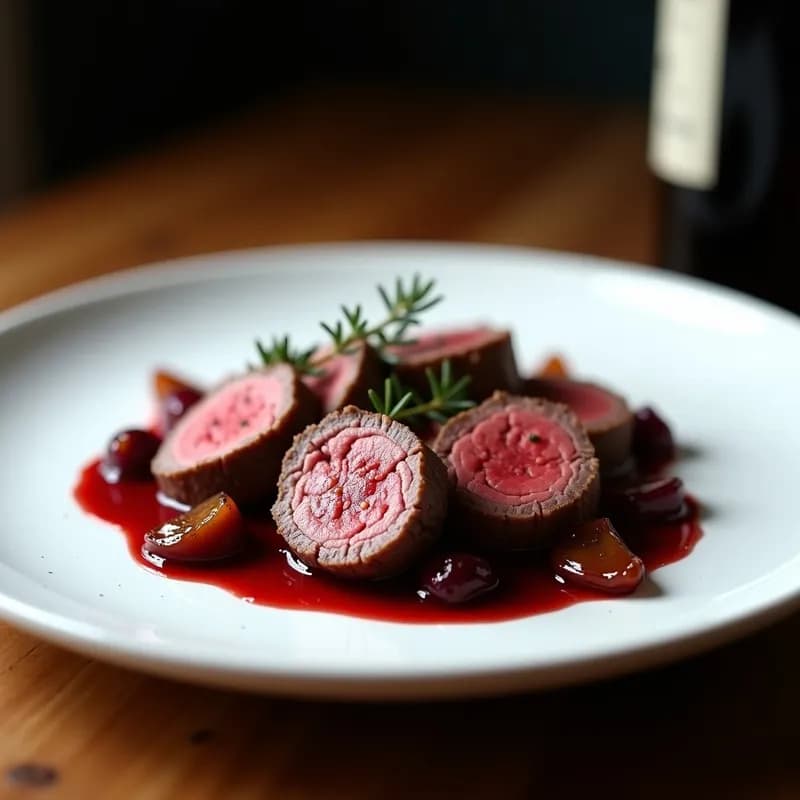 Solomillo de Ternera a la Salsa de Vino Tinto: Receta Gourmet en 20 Minutos