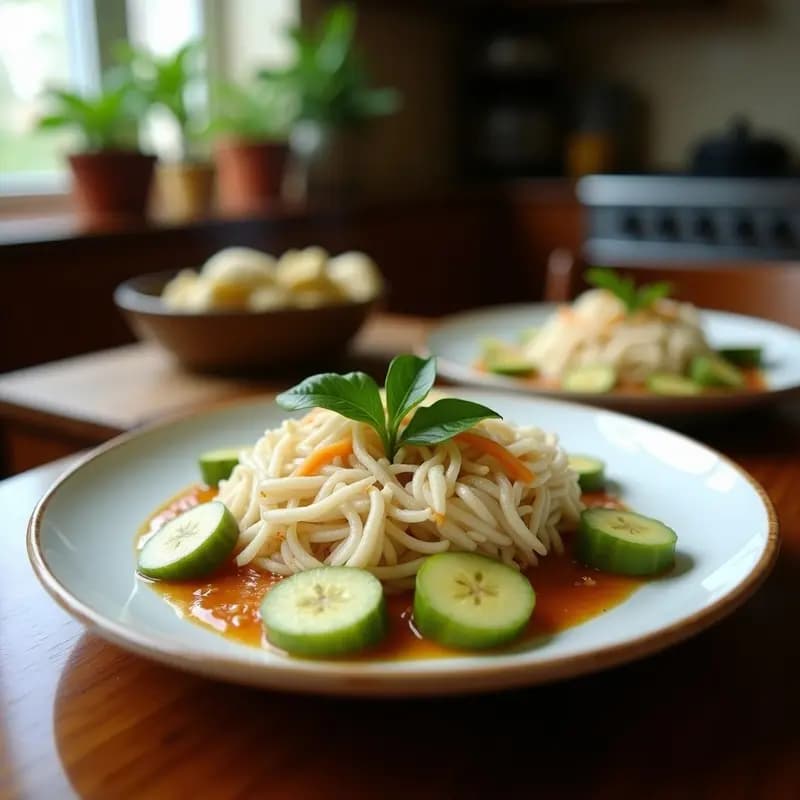 Sudado de Pescado con Cocos y Plátanos Verdes: Receta Colombiana en Olla Exprés